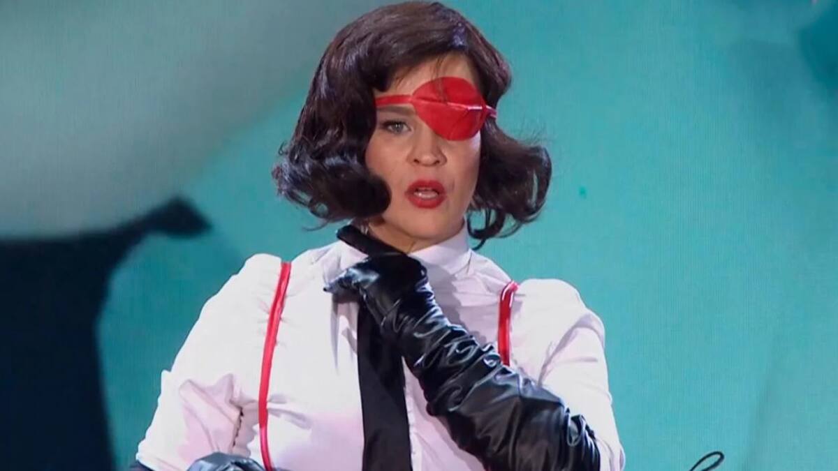 "Super Bailando": Leticia Brédice idéntica a Madonna pero lejos del puntaje deseado