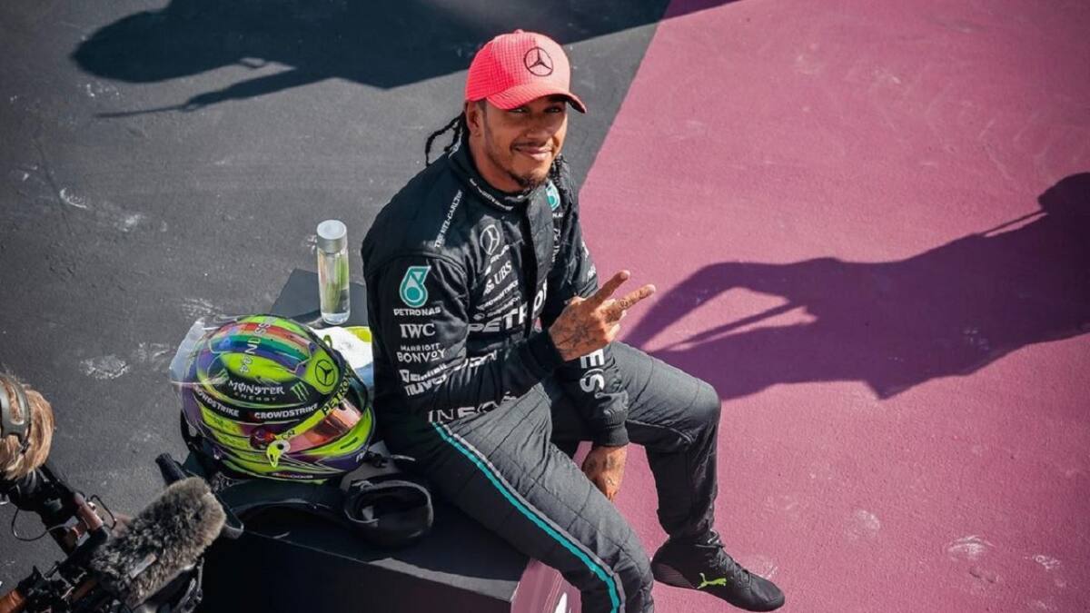 Lewis Hamilton, piloto británico. Foto: Instagram @lewishamilton