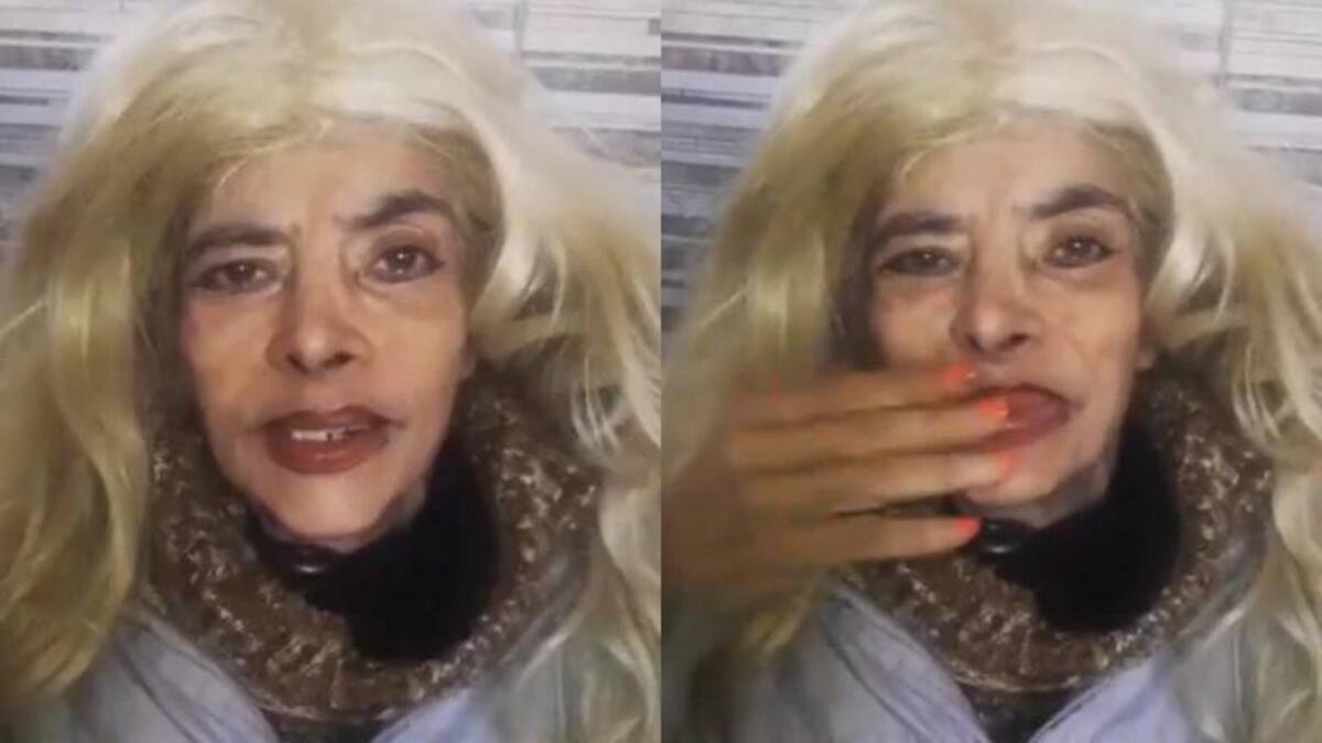 Lía Crucet grabó un video y se la ve en un estado frágil de salud