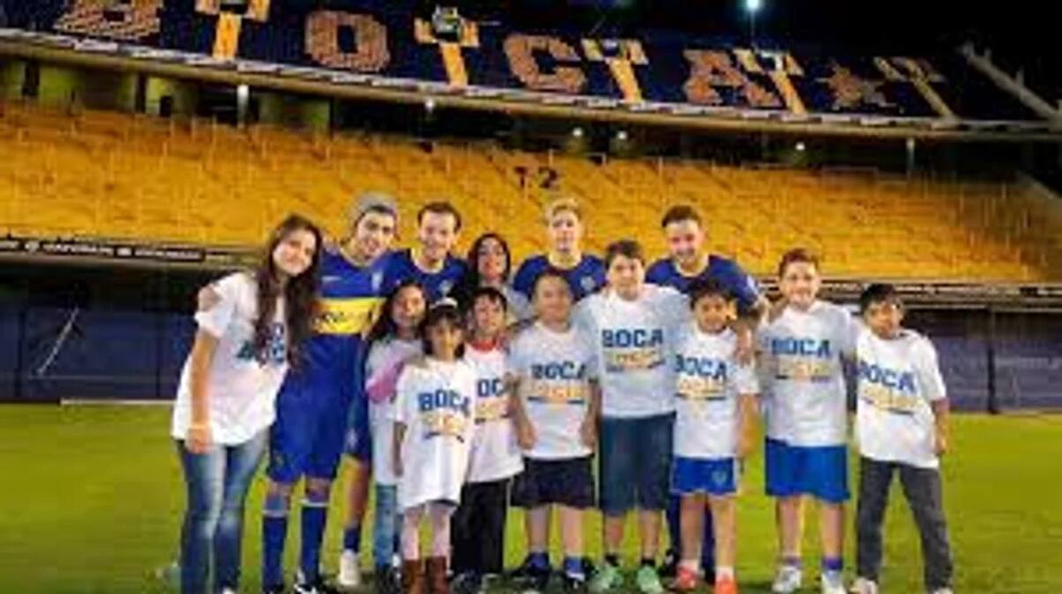 Liam Payne en la Bombonera. Foto: NA.