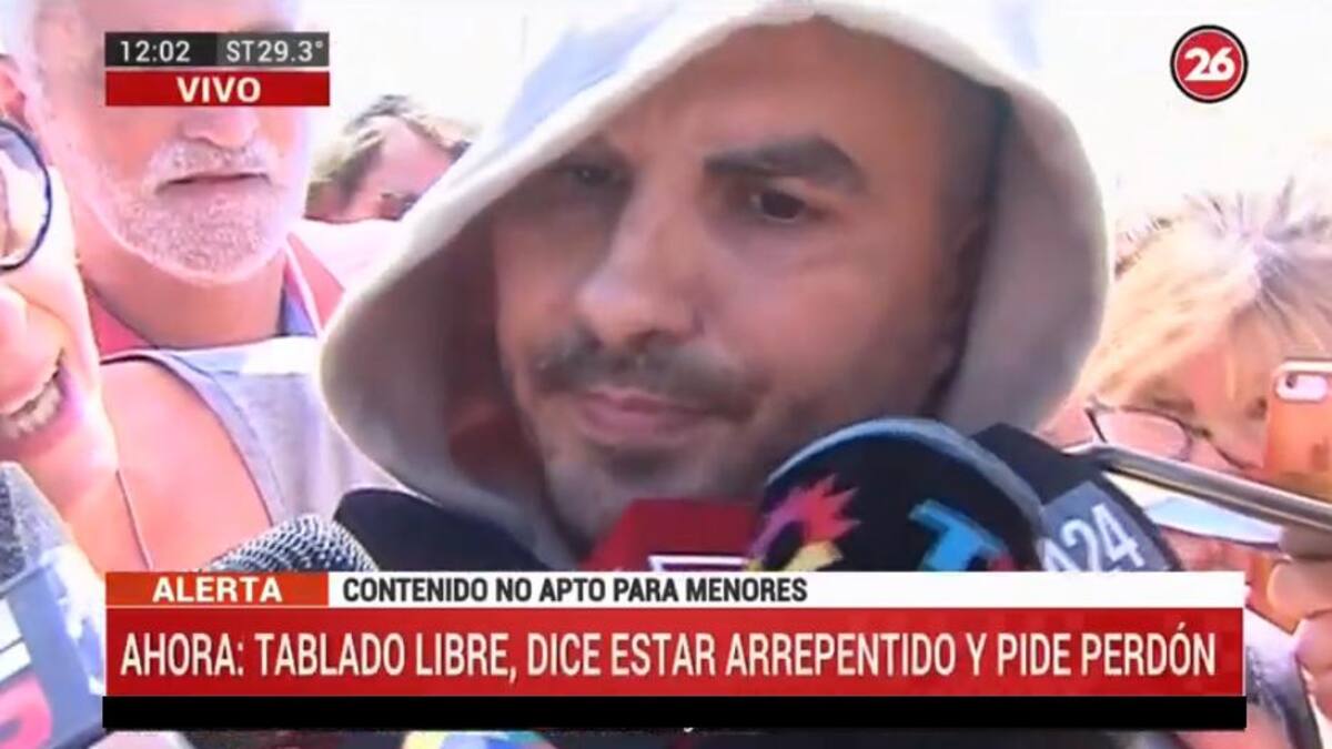 Liberación de Fabián Tablado, Canal 26