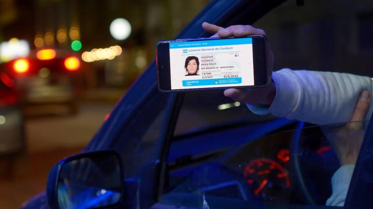 Adiós a la licencia de conducir.