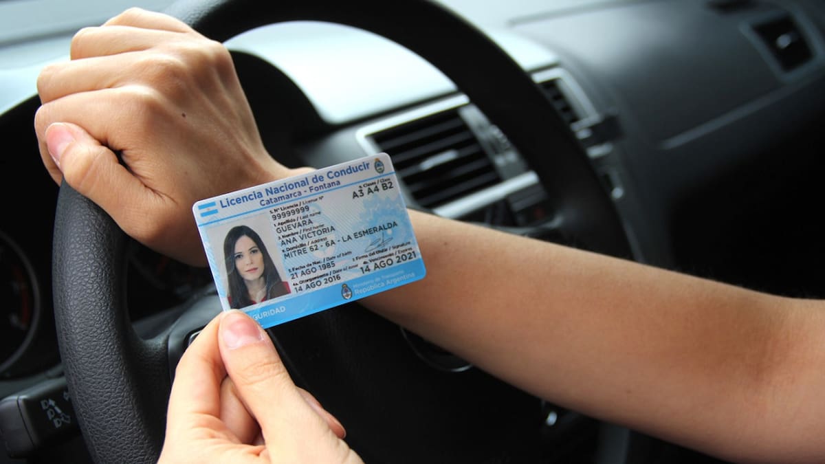 Licencias de conducir que quedarán inhabilitadas aunque estén vigentes. Foto: Argentina.gob.ar