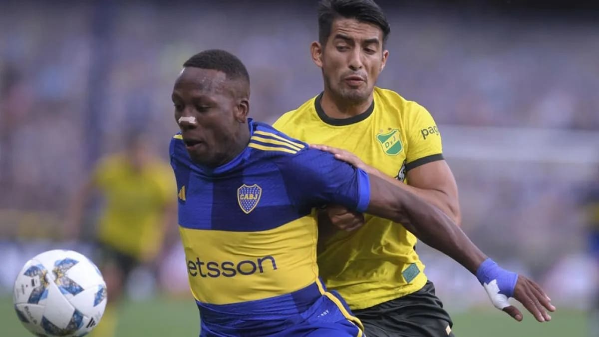 Liga Profesional, Boca vs. Defensa y Justicia.