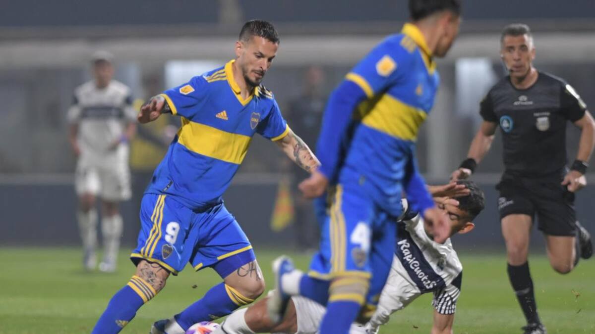 Liga Profesional de Fútbol, Gimnasia vs. Boca. Foto: Telam.