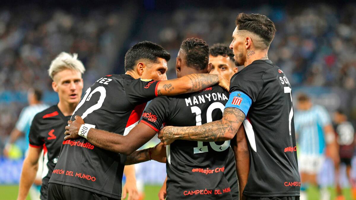 Liga Profesional de Fútbol, Racing vs. Estudiantes. Foto: @EdelpOficial.