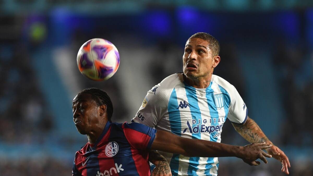 Liga Profesional, Racing vs. San Lorenzo. Foto: Telam.