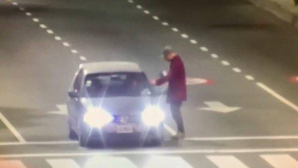 Limpiavidrios agredido en 9 de Julio, captura video