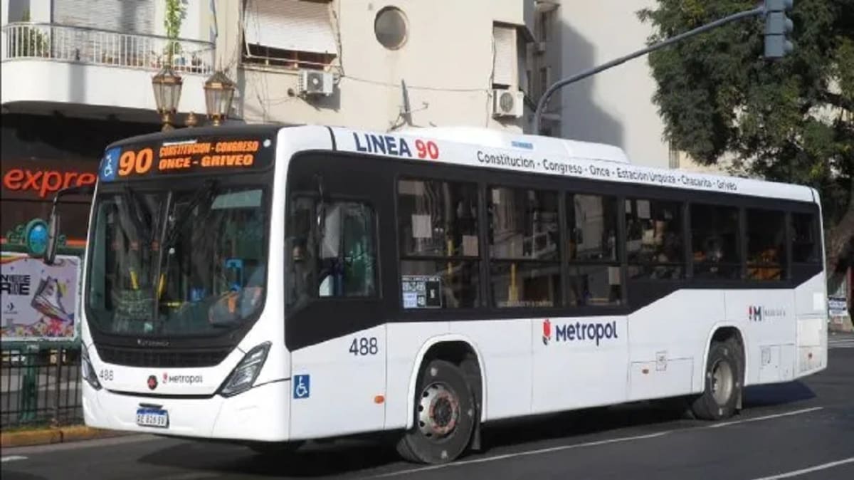 Línea 90. Foto: Ciudad de Bondis.