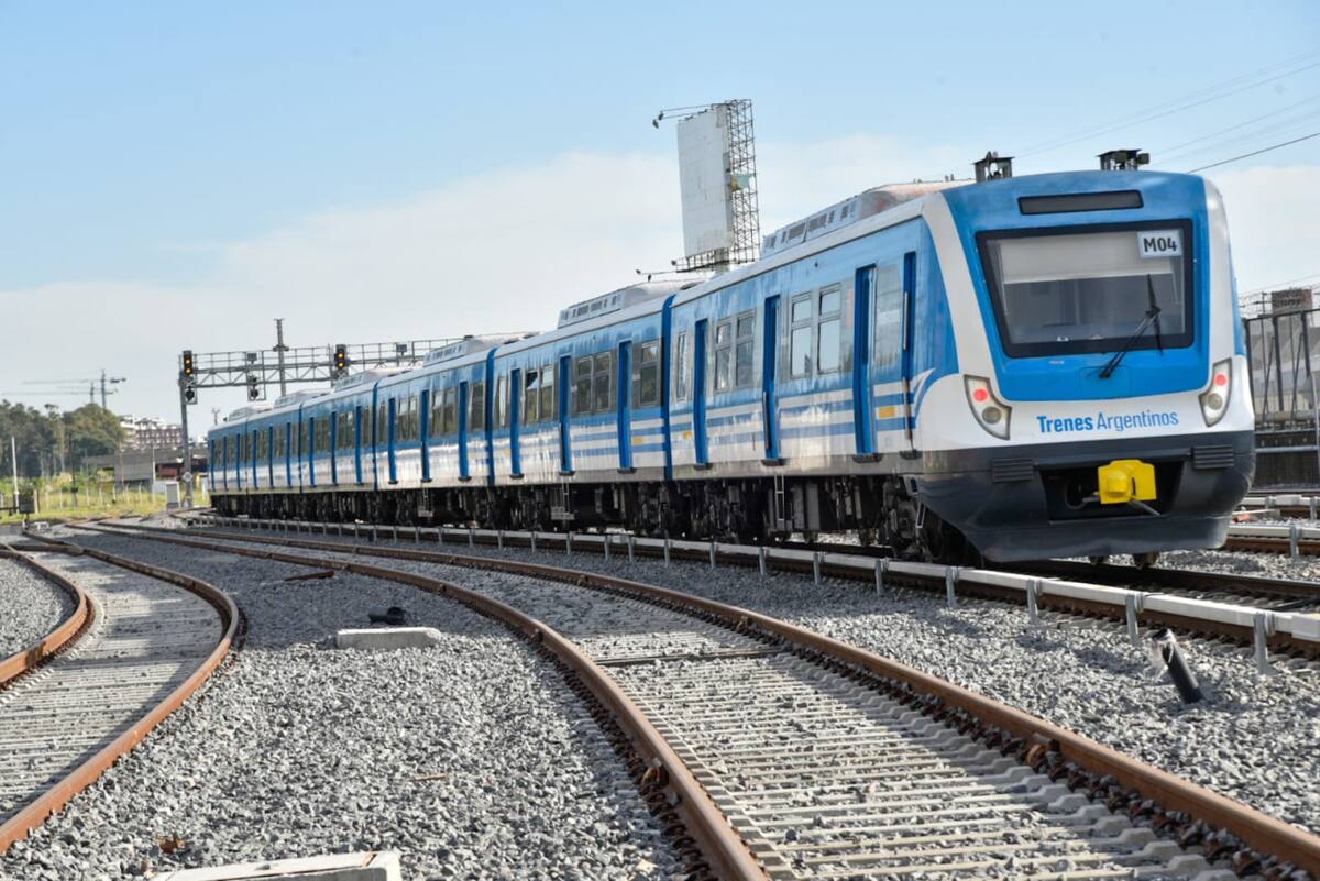 Línea Mitre. Foto: Trenes Argentinos.