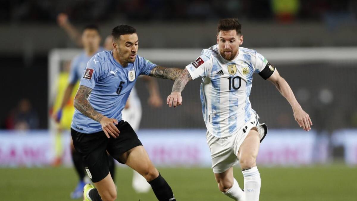Lionel Messi, Argentina vs Uruguay, Eliminatorias, Reuters