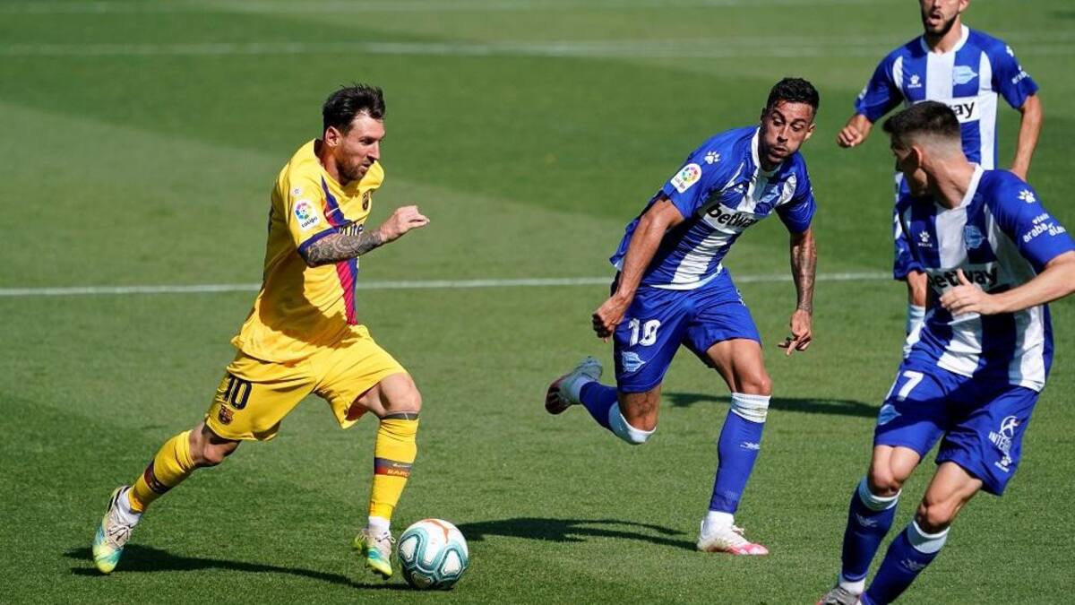 Lionel Messi, Barcelona, Alavés, Reuters