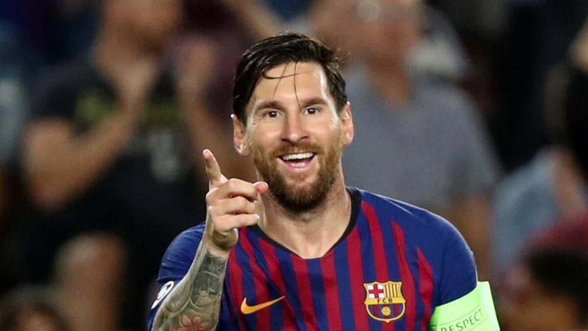 Lionel Messi, Barcelona vs. PSV, Champions League, Reuters