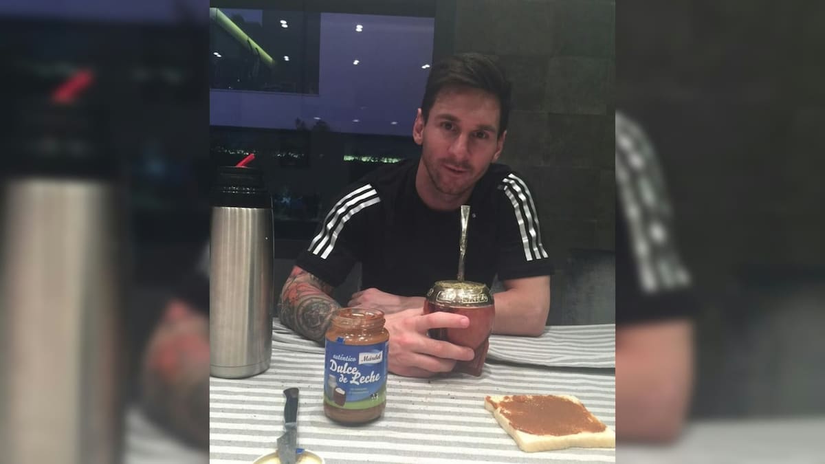 Lionel Messi confesó que el dulce de leche es una debilidad