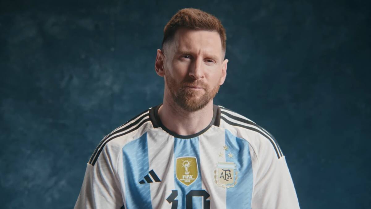 Lionel Messi en "Alta en el cielo". Foto: Captura de pantalla.