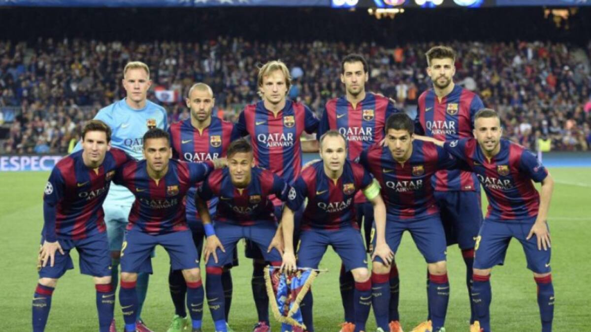 Lionel Messi en el Barcelona. Foto: NA,