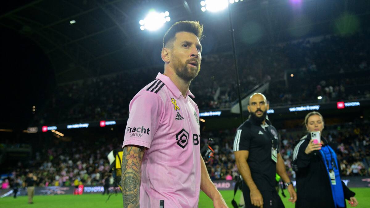 Lionel Messi en el Inter Miami. Foto: REUTERS.
