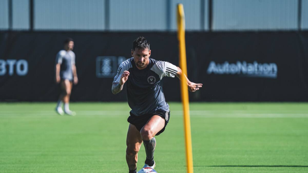 Lionel Messi, Inter de Miami. Foto: Twitter @InterMiamiCF