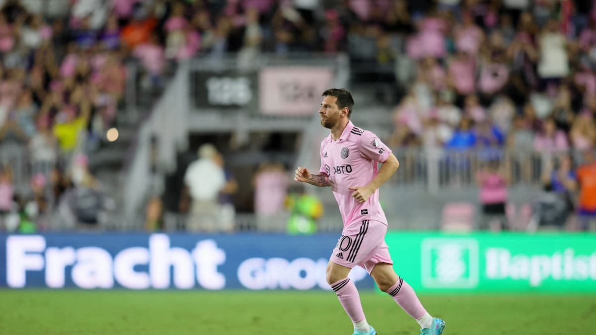 Lionel Messi en Inter Miami. Foto: Reuters.