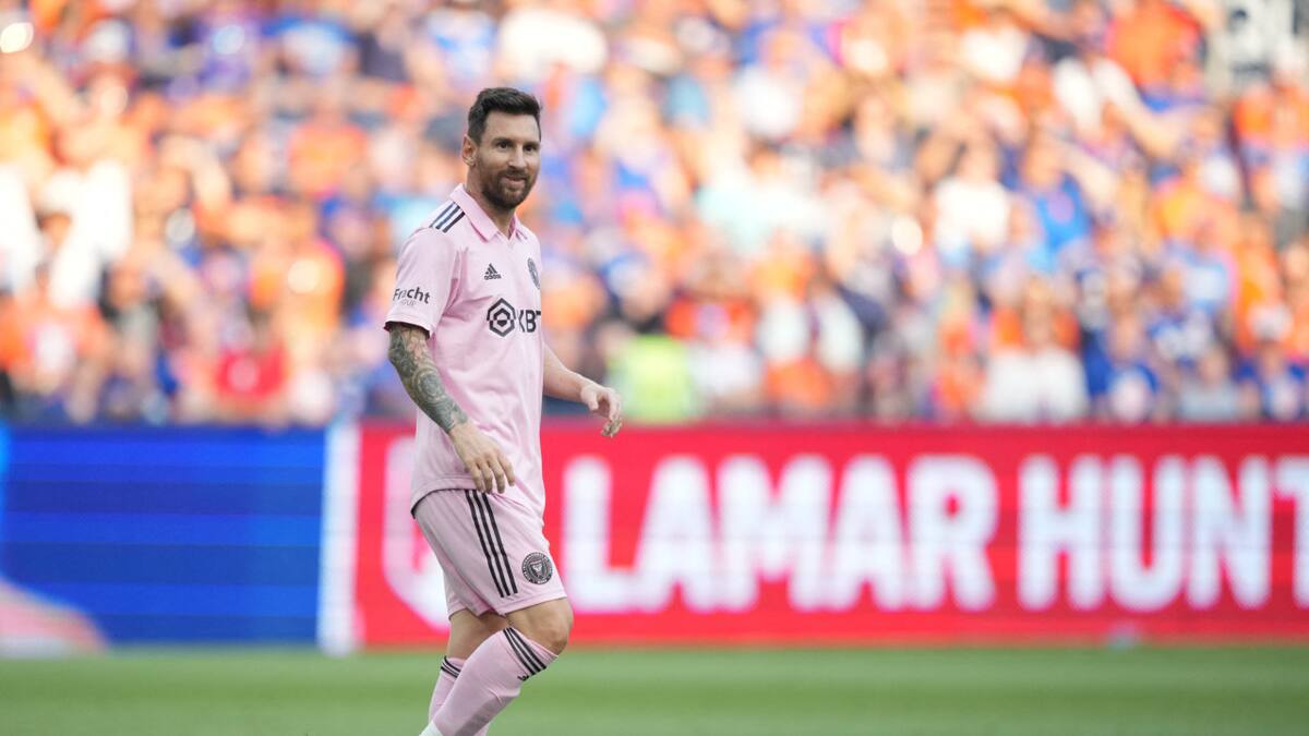 Lionel Messi; Inter Miami. Foto: Reuters.