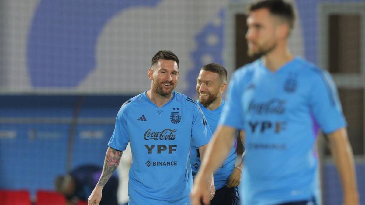 Lionel Messi; Mundial de Qatar 2022. Foto: Twitter @Argentina.