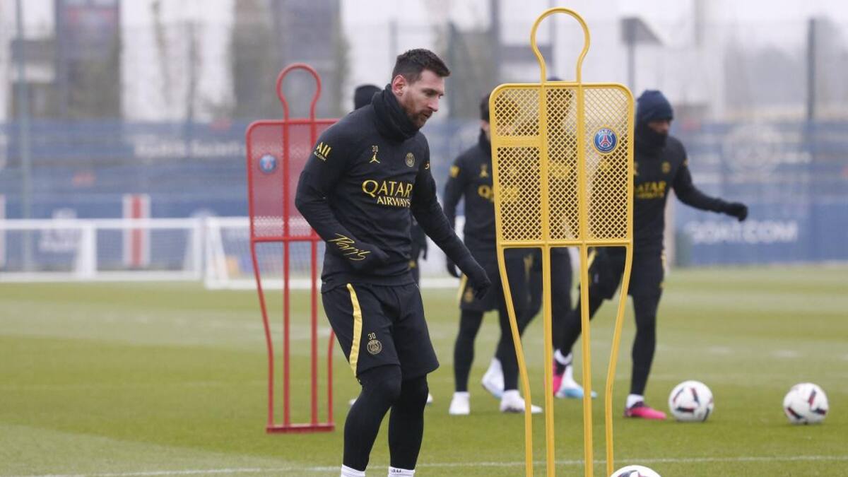 Lionel Messi; PSG. Foto: Twitter @PSG_inside.