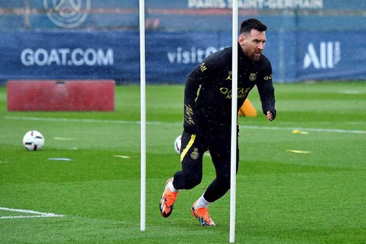 Lionel Messi, PSG, fútbol francés, entrenamiento, NA