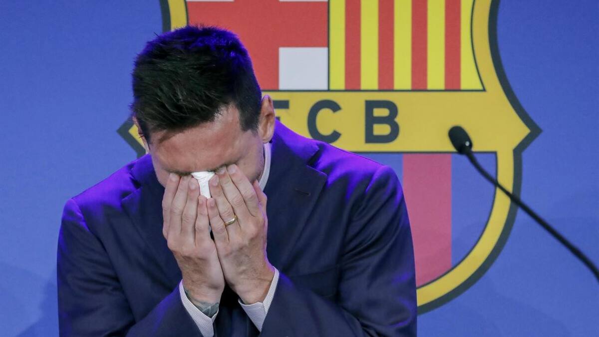 Lionel Messi se despidió del Barcelona, EFE