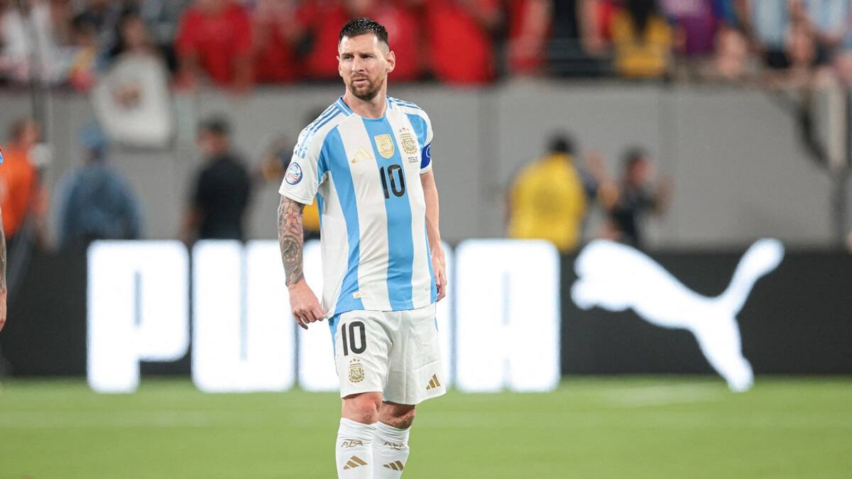 Lionel Messi; Selección Argentina; Copa América 2024. Foto: Reuters.