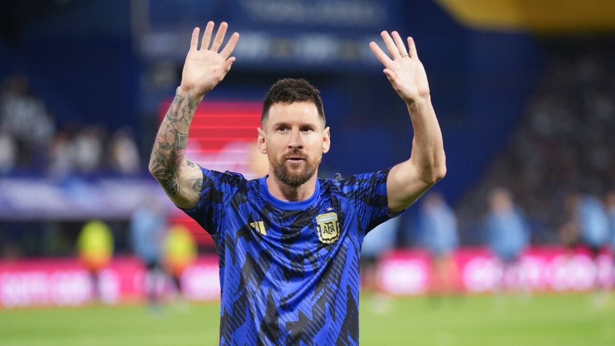 Lionel Messi, Selección Argentina. Foto: NA