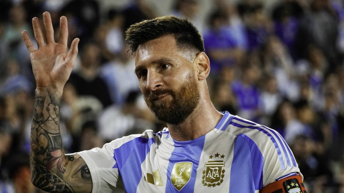 Lionel Messi, Selección Argentina. Foto: NA (Claudio Fanchi)