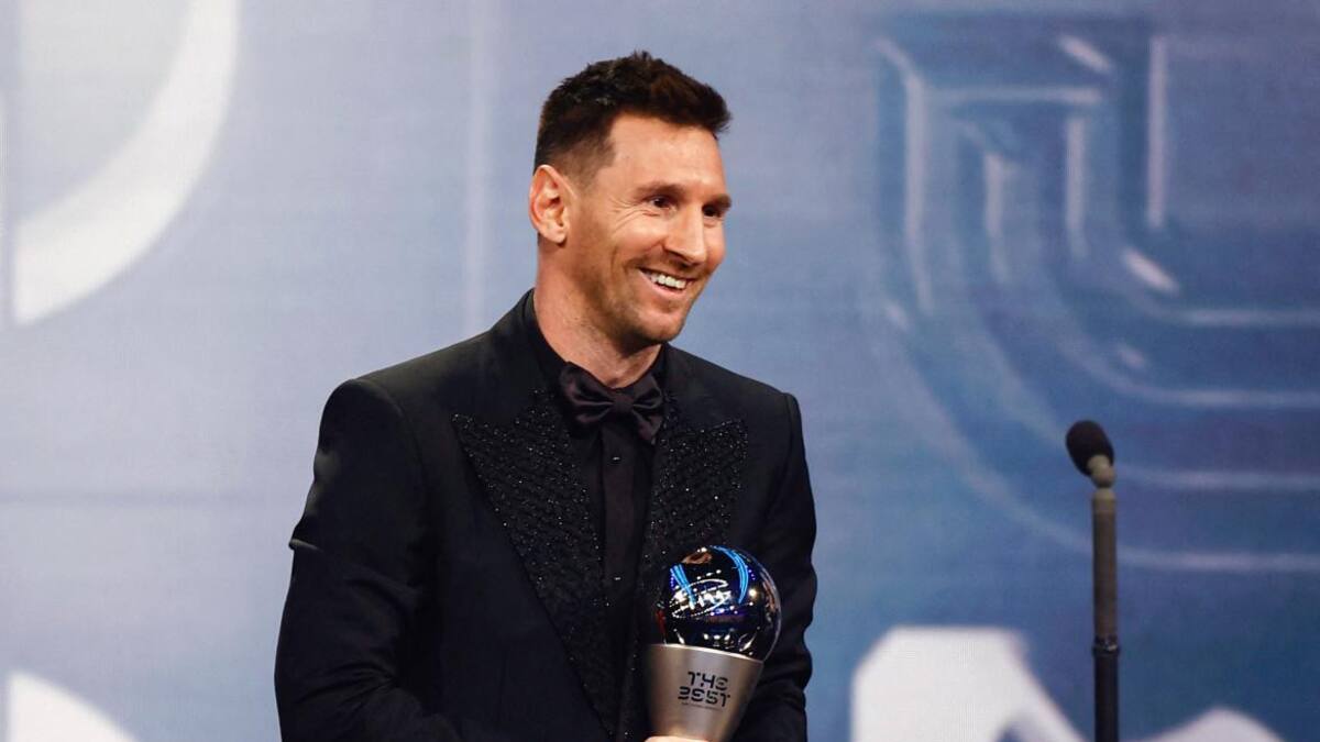 Lionel Messi; The Best. Foto: NA.