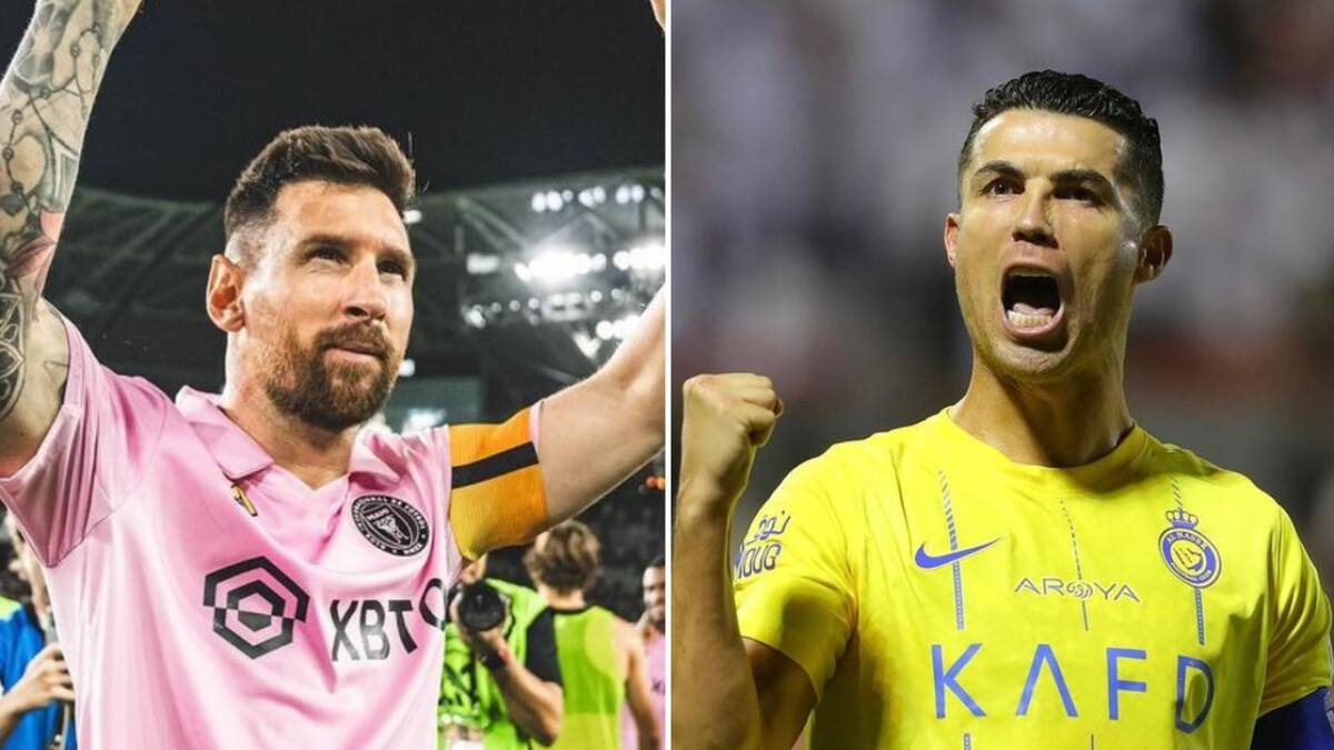 ¿Cómo se verían Lionel Messi y Cristiano Ronaldo si fuesen mujeres? Fotos: Instagram.