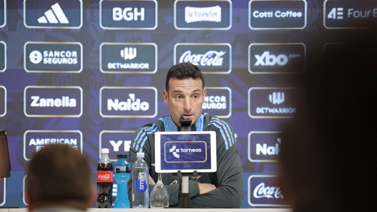Lionel Scaloni, DT de la Selección Argentina. Foto: X/@Arrgentina