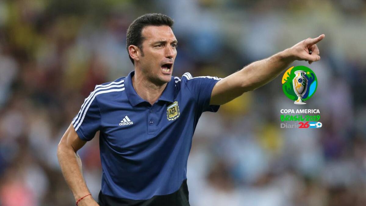 Lionel Scaloni en la Copa América (Reuters)