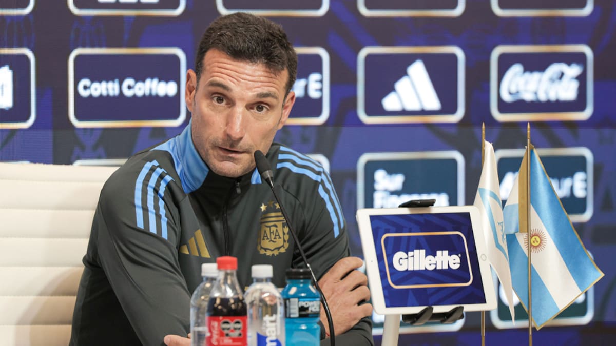 Lionel Scaloni, entrenador de la Selección Argentina.