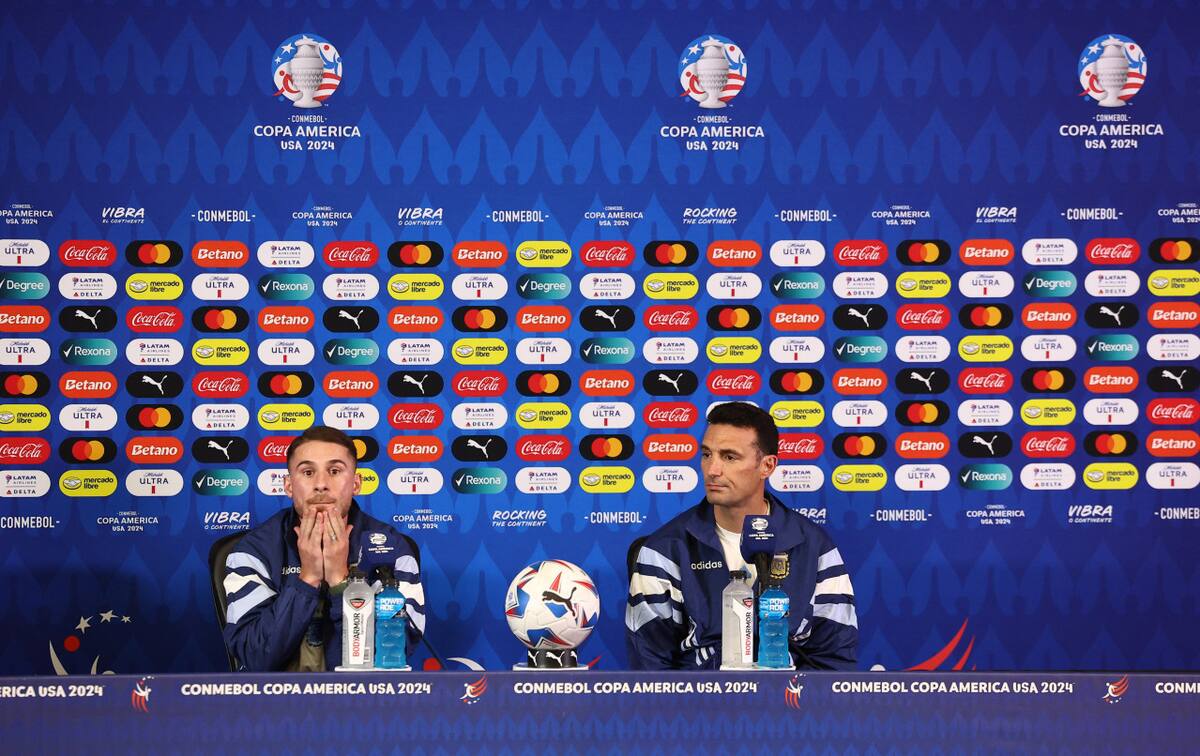 Lionel Scaloni, entrenador de la Selección Argentina. Foto: Reuters.