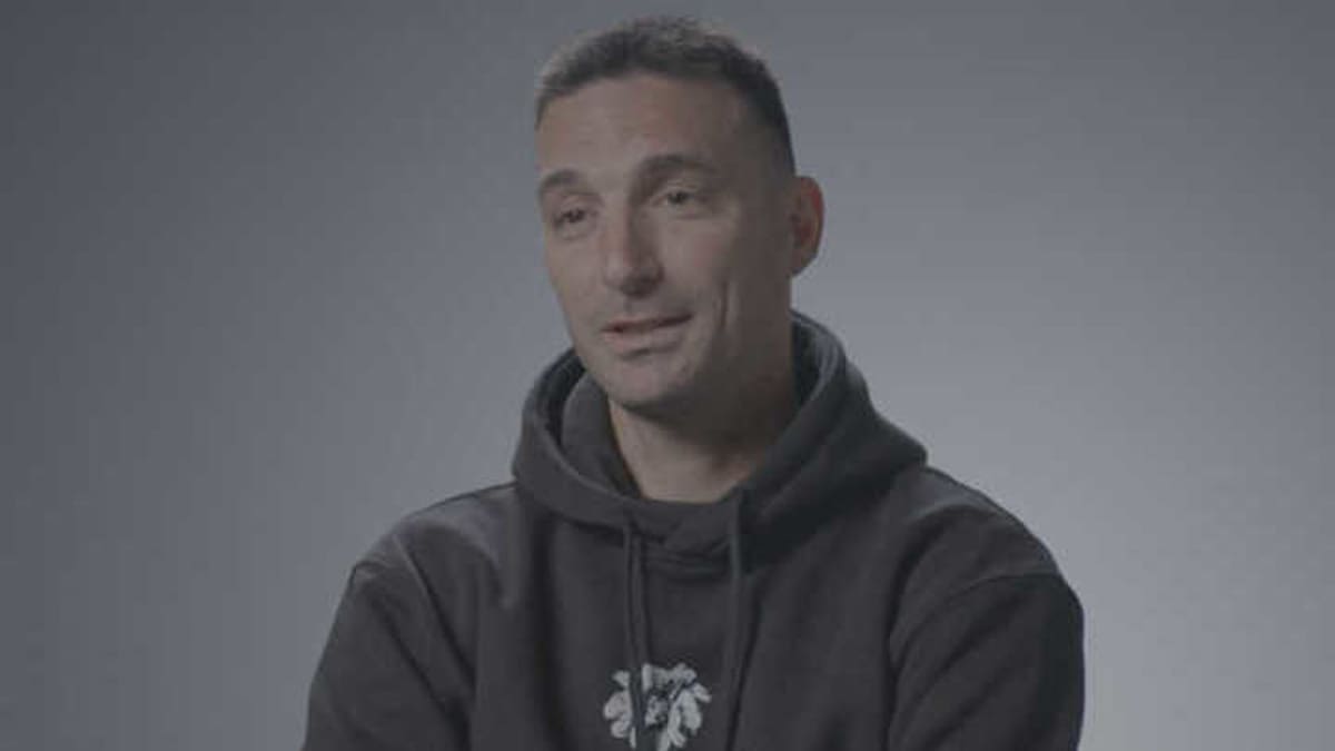 Lionel Scaloni. Foto: Captura de video.