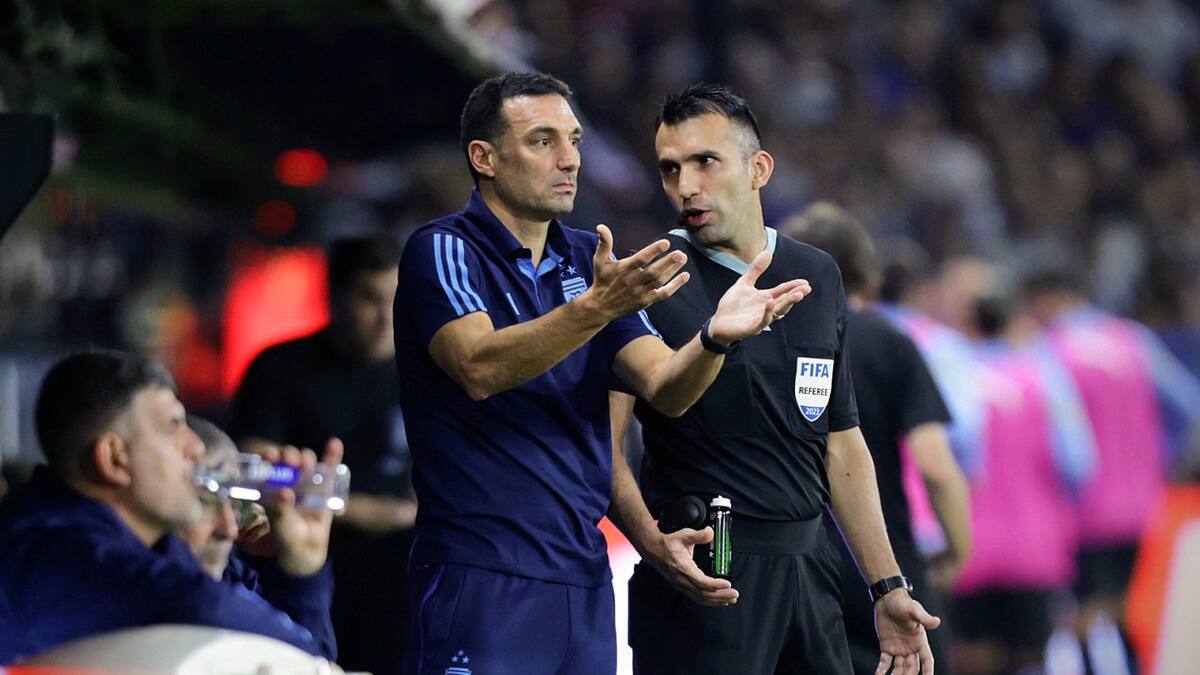 Lionel Scaloni. Foto: NA.