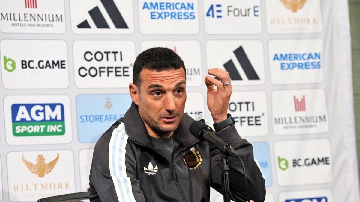 Lionel Scaloni. Foto: NA.