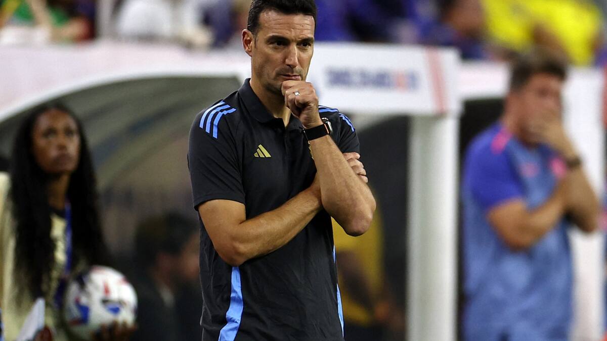 Lionel Scaloni. Foto: Reuters.