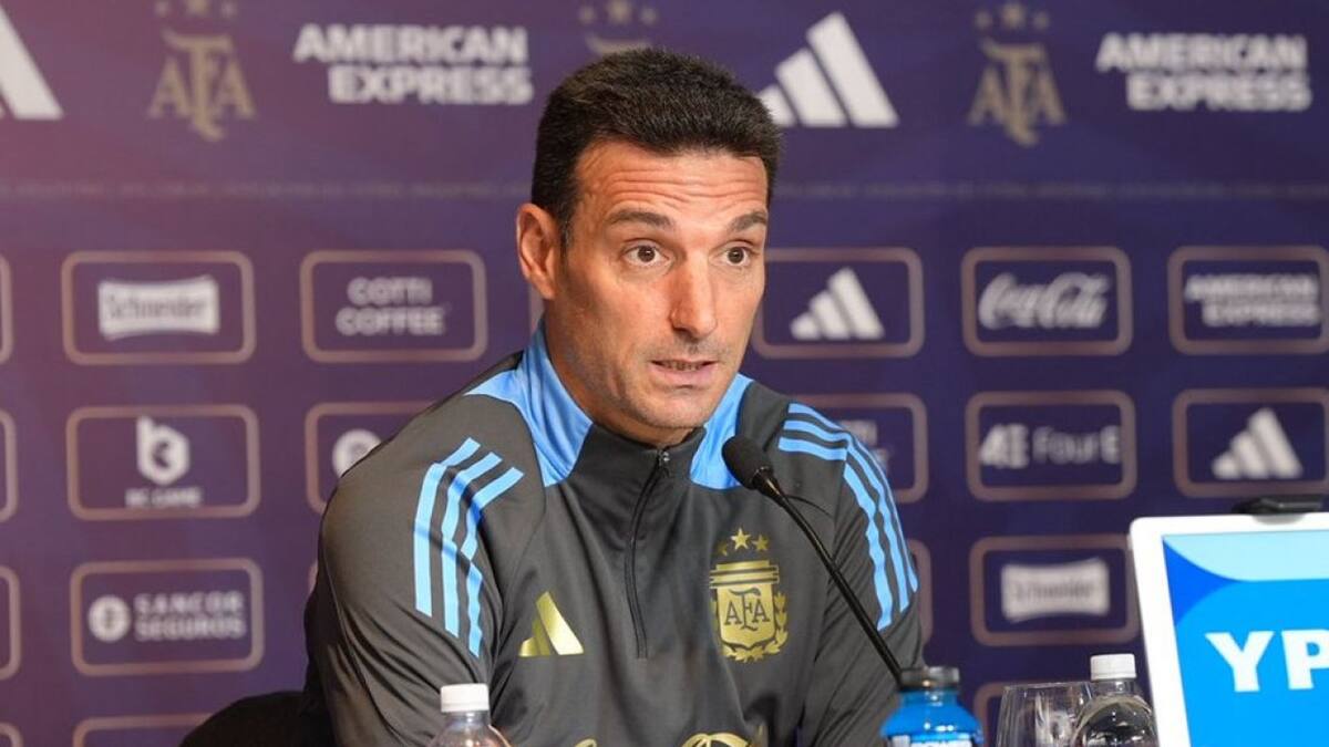 Lionel Scaloni. Foto: X @Argentina
