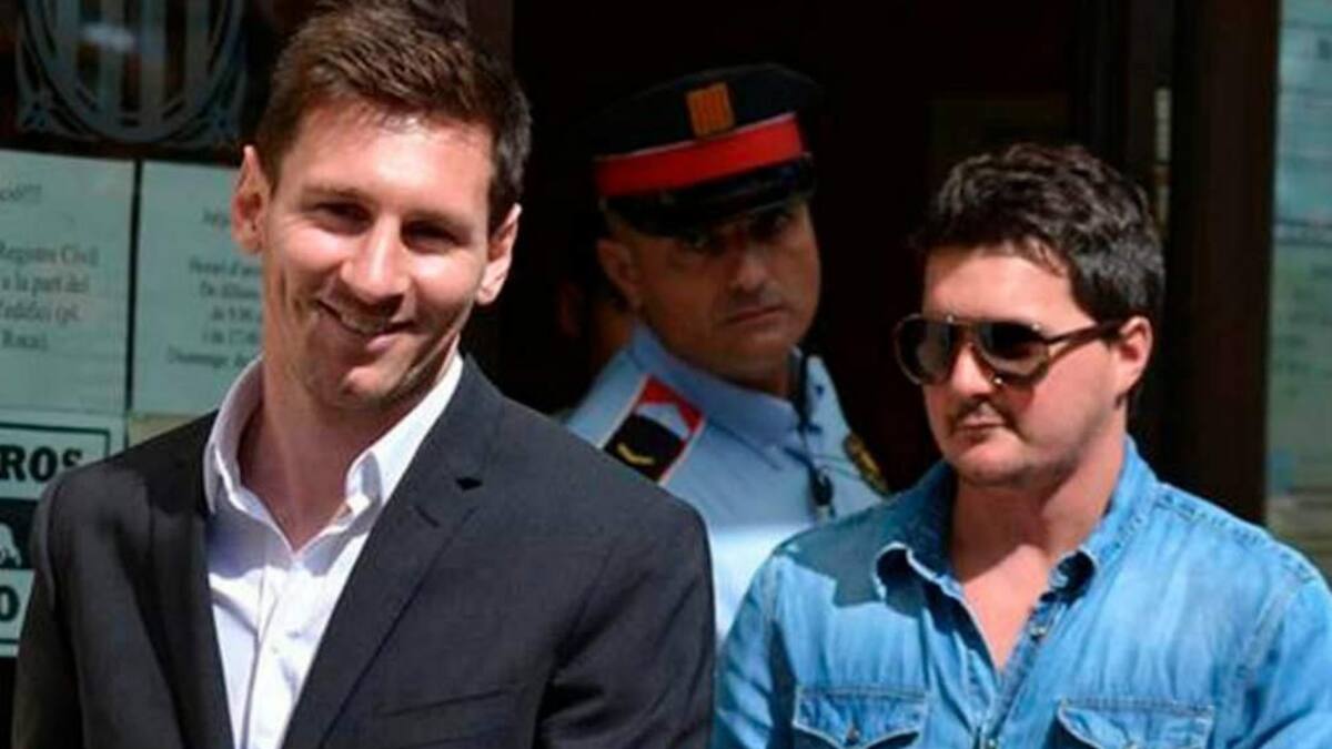 Lionel y Matías Messi