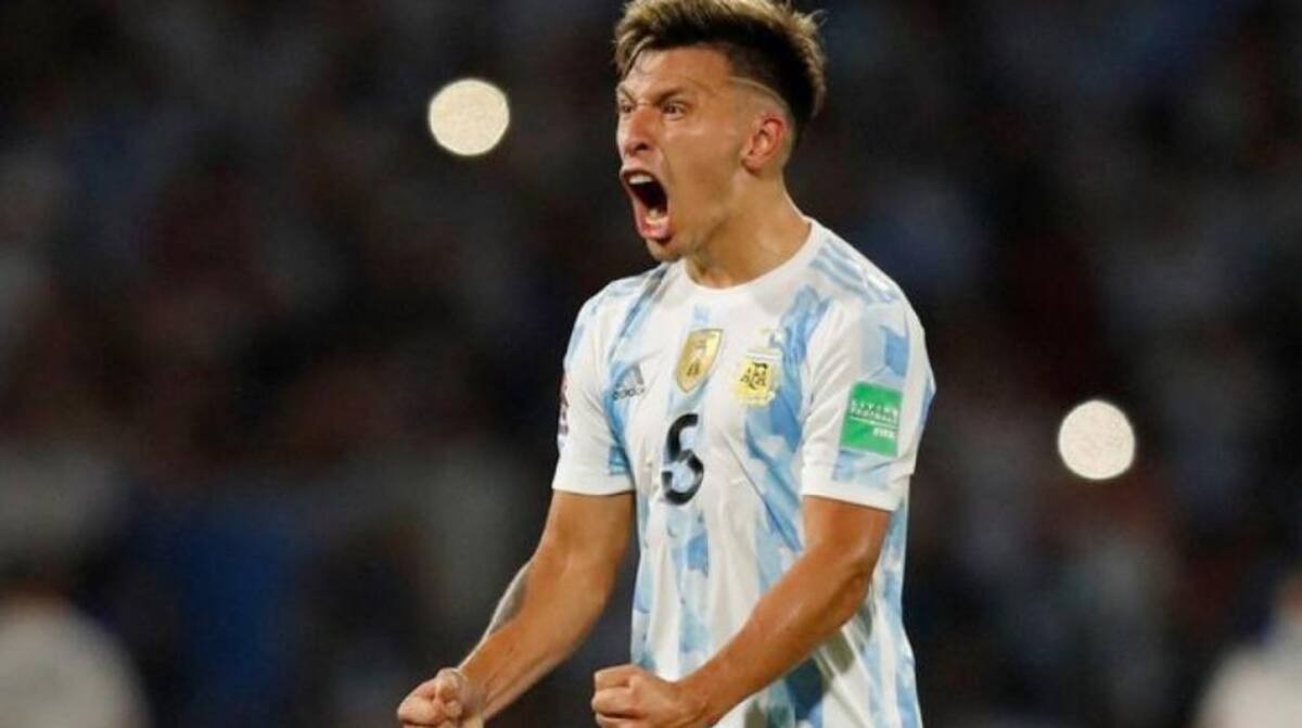 Lisandro Martínez, futbolista. Foto: NA.