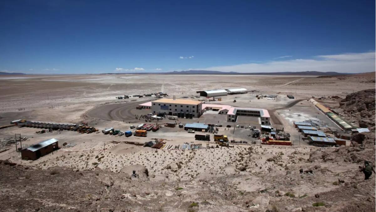 Litio en Bolivia. Foto: EFE