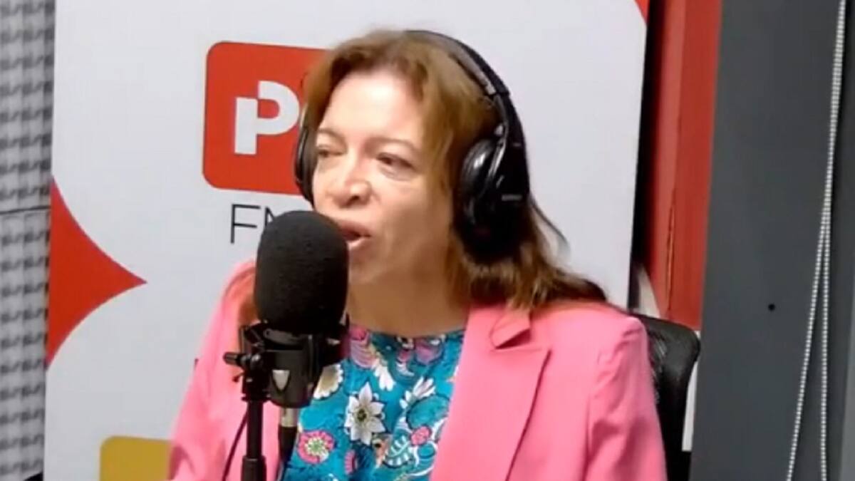 Lizy Tagliani. Foto: captura Pop Radio.