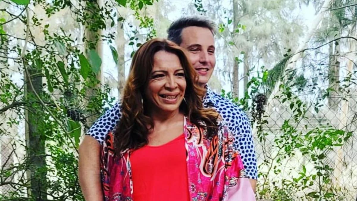 Lizy Tagliani y Sebastián Nebot. Foto: Instagram/LizyTagliani.