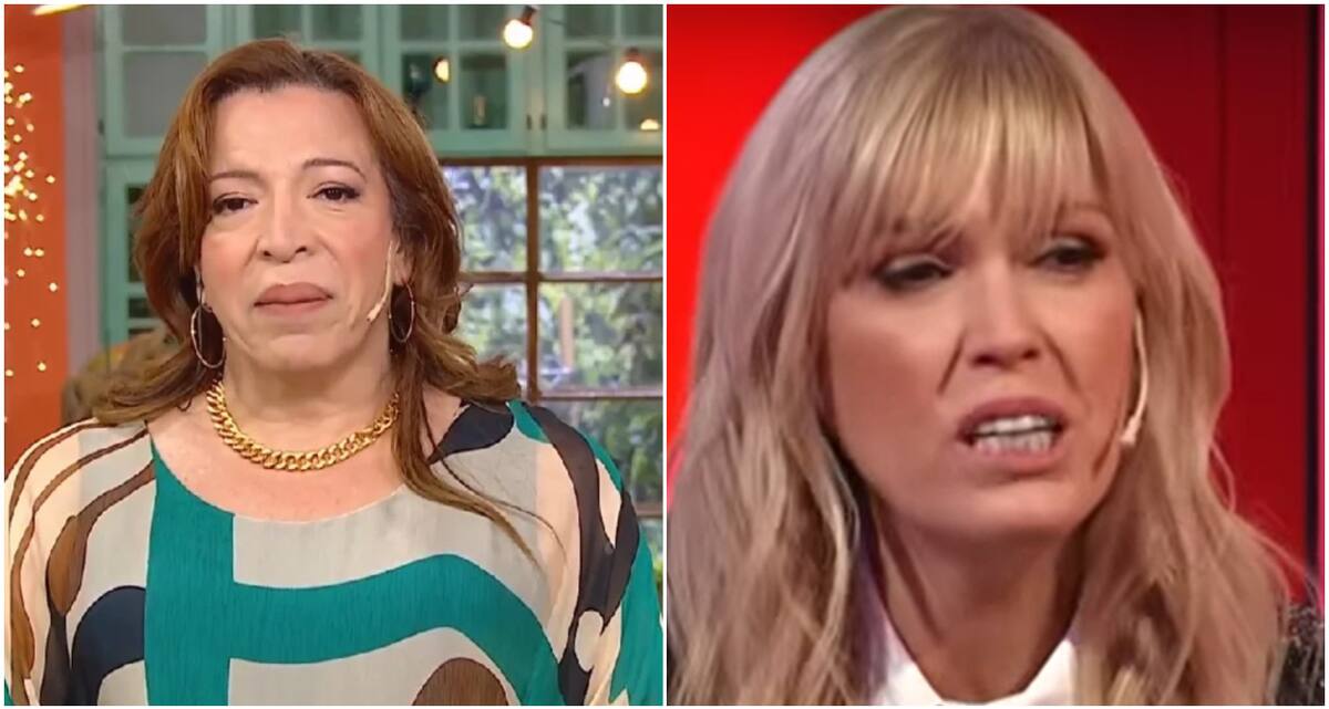 Lizy Tagliani y Viviana Canosa. Foto: captura video.