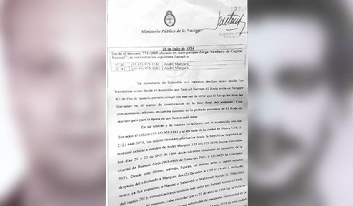 Llamadas cruzadas exponen a El Reda como jefe del atentado a la AMIA