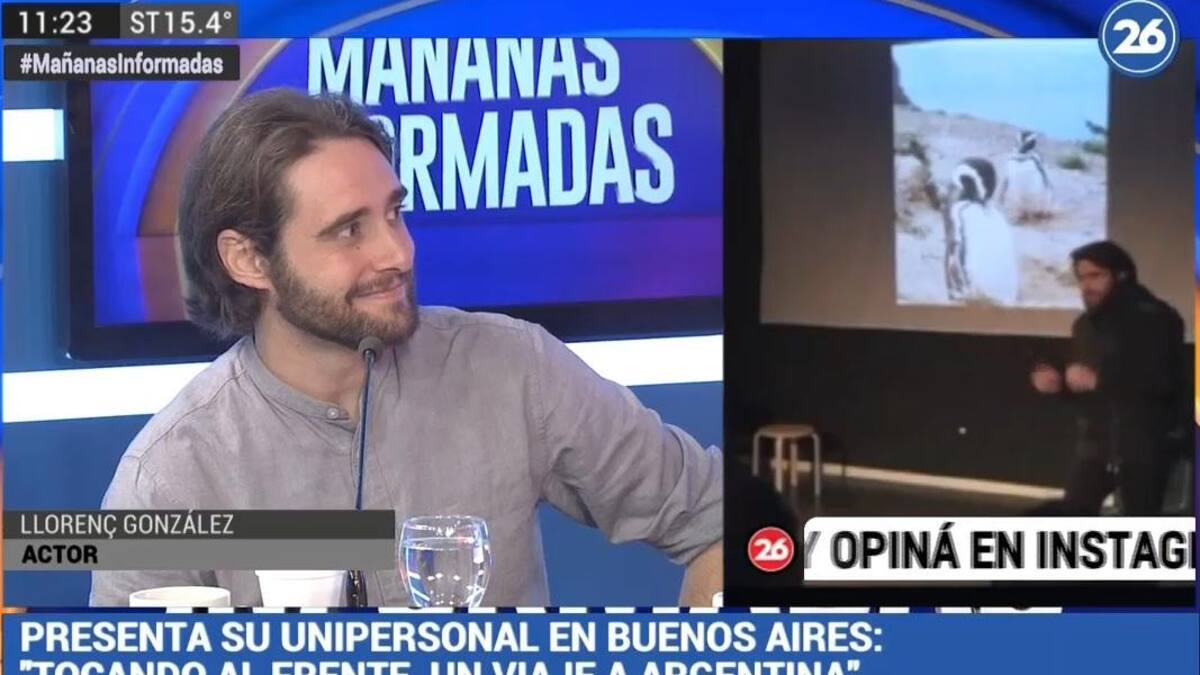 Llorenç González en Canal 26